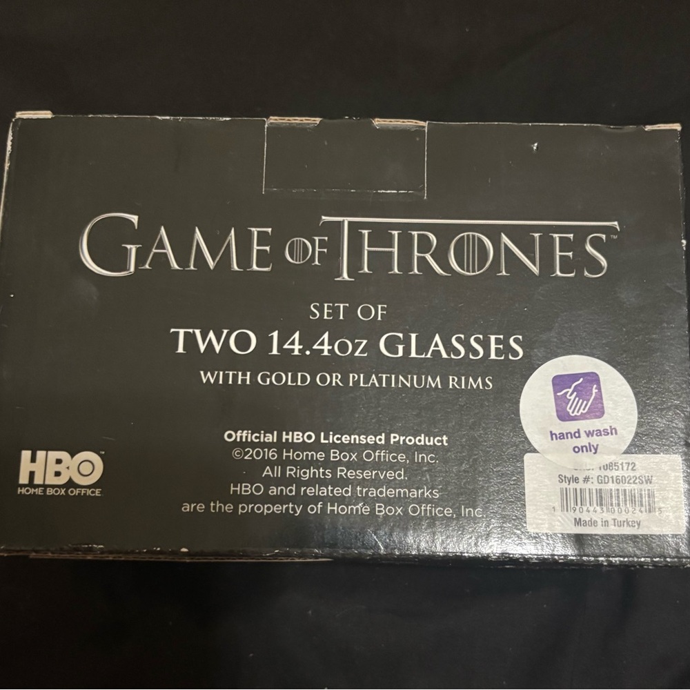 Game of Thrones Glass Set - Picture 4 of 4